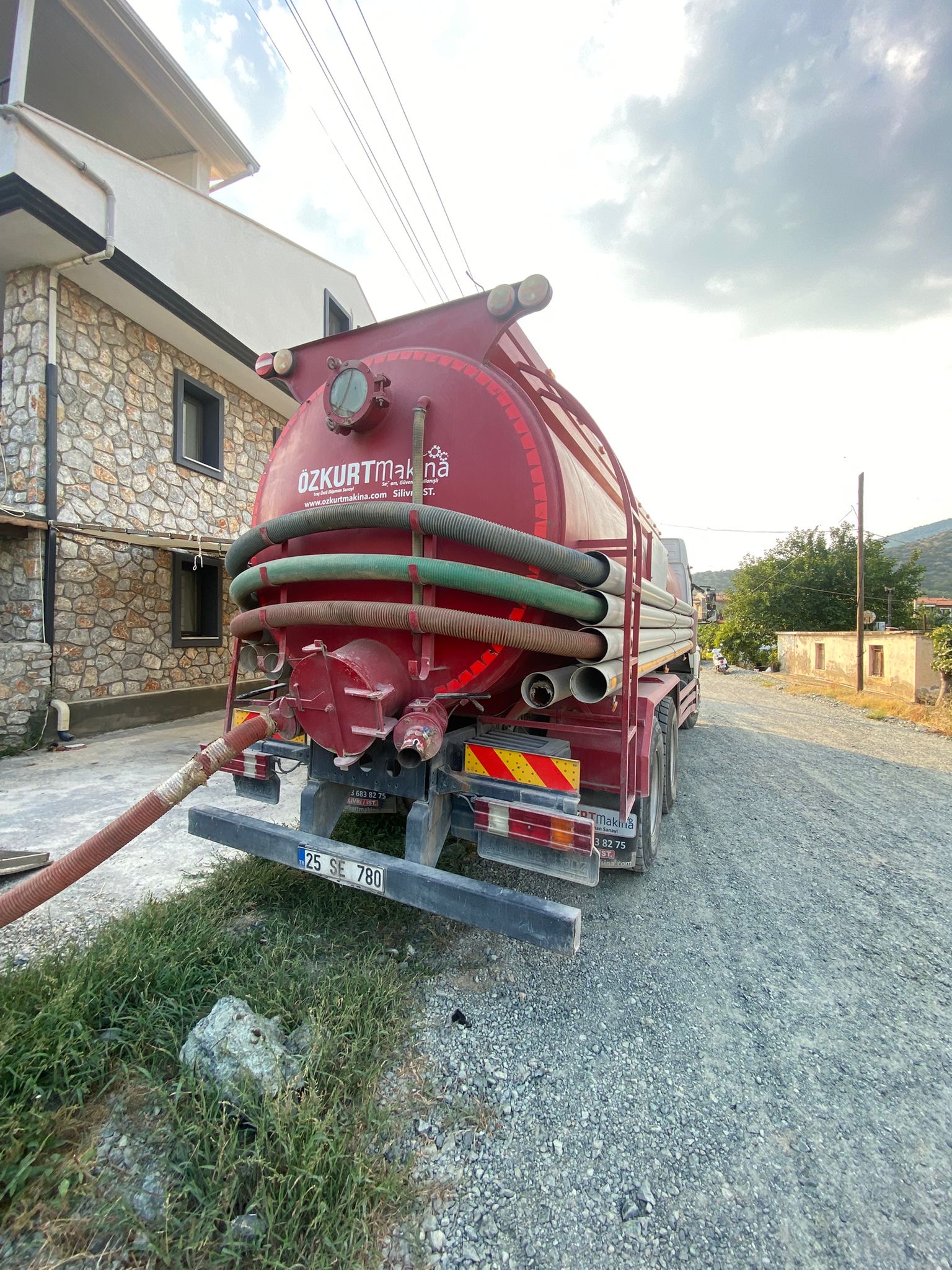 Endüstriyel Atık Su Çekimi